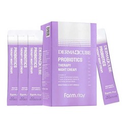 Farm Stay Антивозрастной ночной крем с пробиотиками / Dermacube Probiotics Therapy Night Cream, 20 саше