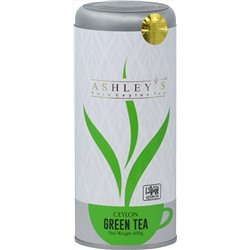 ASHLEY'S. Green tea 100 гр. жест.банка