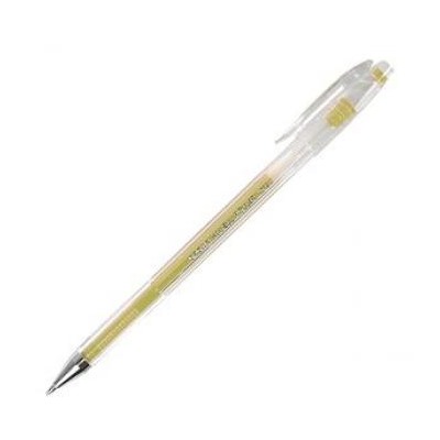 Ручка гелевая "Crown" 0.7мм золото HJR-500GSM Crown {Корея}