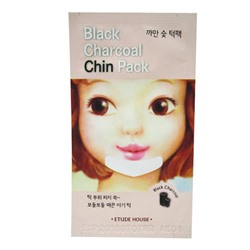 Очищающая полоска Etude House Black Charcoal Chin Pack для подбородка