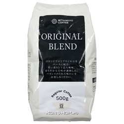 Зерновой кофе Original Blend Mitsumoto Coffee, Япония, 500 г. Срок до 30.04.2022.Распродажа