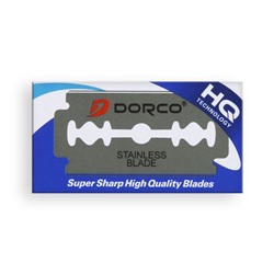 Двусторонние лезвия Dorco ST-300, 5 шт. в упаковке