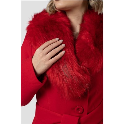 02-0441 Пальто женское утепленное (пояс)