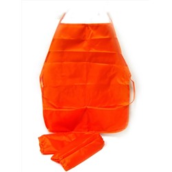Накидка фартук с нарукавниками для труда (НФ-1) оранжевый