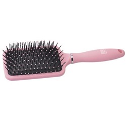 Dewal Beauty Щетка для волос массажная / Клубничная глазурь DBKG4, розовый