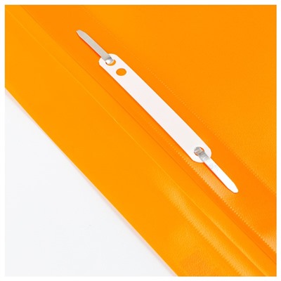 Скоросшиватель пластиковый А4 BERLINGO оранжевый (ASp_04116) 180мкм
