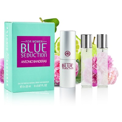 Antonio Banderas Blue Seduction For Women, Edp, 3x20 ml (жен)