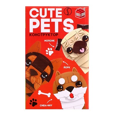 Конструктор Cute pets, Йорк, 113 деталей