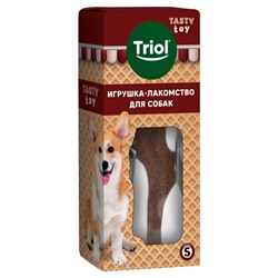 Игрушка-лакомство Triol TASTY TOY для собак «Вкусная косточка» S, 10 cм