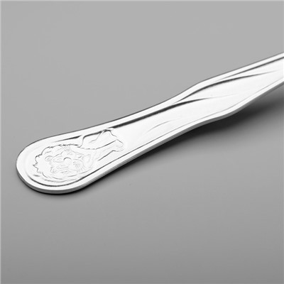 Ложка столовая «Лёвушка», h=16 см, толщина 1,2 мм, цвет серебряный