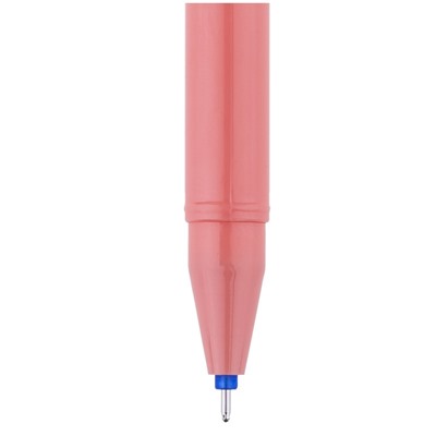 Ручка гелевая MESHU "Flamingo" стираемая, 0.5мм синяя (296387) корпус ассорти