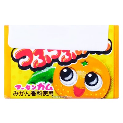 Жевательная резинка со вкусом мандарина Marukawa, Япония, 5,5 г