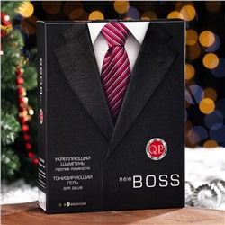 Подарочный набор Q.P. №1114 new boss: шампунь, 250 мл + гель для душа, 250 мл