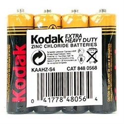 Батарейка R3 "Kodak Super Heavy Duty", без блистера, по 4шт. в спайке