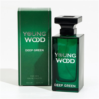 Туалетная вода мужская Young Wood "Deep Green", 100 мл