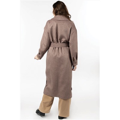 01-10380 Пальто женское демисезонное (пояс)