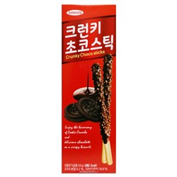 Соломка в шоколаде Хрустящая Crunky Sunyoung (3 шт.), Корея, 54 г