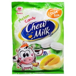 Жевательные конфеты со вкусом молока и дыни Chew Milk Haiha, Вьетнам, 80 г