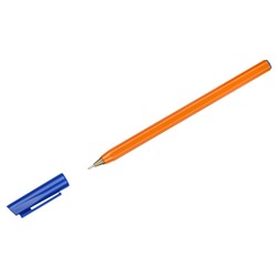 Ручка шар. СТАММ "800" (РШ-30362) синяя, 0,7мм, оранжевый корпус