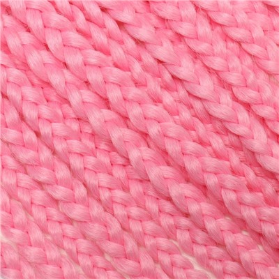 SIM-BRAIDS Афрокосы, 60 см, 18 прядей (CE), цвет светло-розовый(#II PINK)