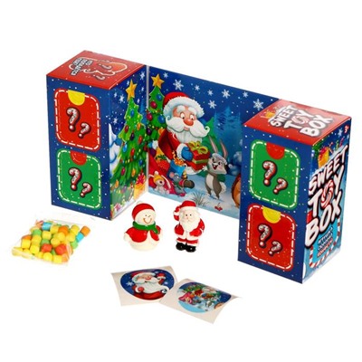 Игрушка сюрприз Sweet toy box, конфеты, Дед Мороз