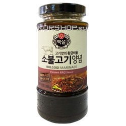 Корейский соус-маринад для говядины Пулькоги Beksul, Корея, 290 г