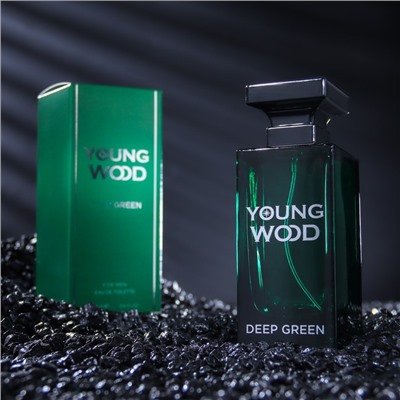 Туалетная вода мужская Young Wood "Deep Green", 100 мл