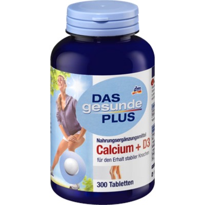 Mivolis Calcium + 3D Tabletten Кальций + D3 для улучшения функций суставов, Таблетки, 300 шт