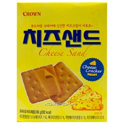 Крекеры с сырным вкусом Cheese Sand Crown, Корея, 60 г