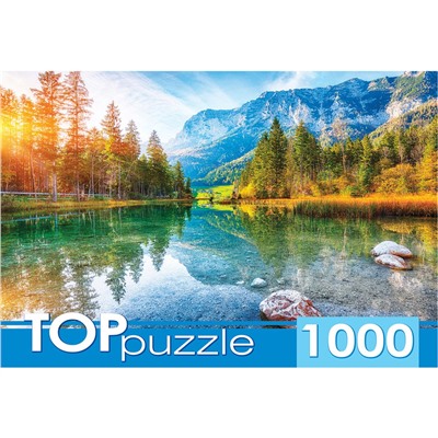 TOPpuzzle 1000 элементов "Германия. Озеро Хинтерзее" (ГИТП1000-2150)