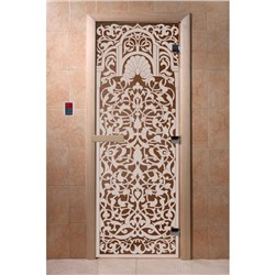 Дверь «Флоренция», размер коробки 200 × 80 см, правая, цвет бронза