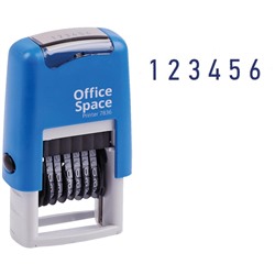 Нумератор автоматический OfficeSpace 6 разрядов, 3мм (BSt_40501)