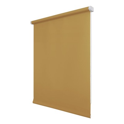 Рулонная штора «Плайн», 85х175 см, цвет кофейный