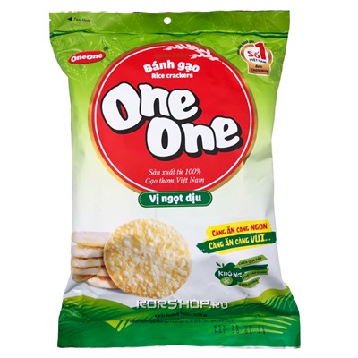 Рисовые крекеры One.One Вьетнам 118 г
