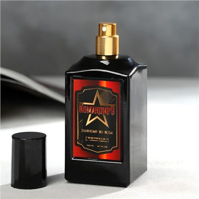 Набор: парфюм 100 мл и гель для душа 250 мл «Командир»