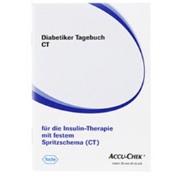 ACCU-CHEK (АККУ-ХЕК) Diabetiker Tagebuch CT Диабетический дневник для инсулинотерапии 1 шт