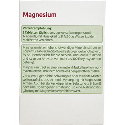 altapharma  Magnesium-Tabletten Таблетки Магний для мышц и энергетического метаболизма 192 г
