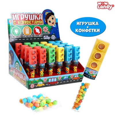 Игрушка с конфетками «Светофор», Микс