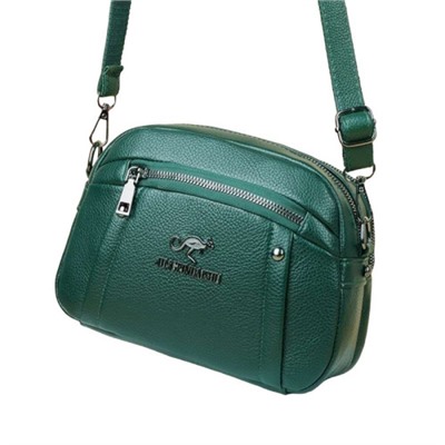 Женская кожаная сумка 208 GREEN