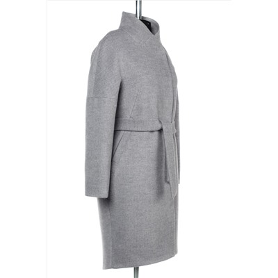 01-10149 Пальто женское демисезонное (пояс)