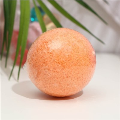 Бомбочка для ванны "Умка", "БУБА", фруктовый микс, оранжевая, 130 г