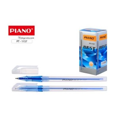 Ручка шариковая масляная PT-1157 "Piano BEST" 0.5 мм синяя Piano {Китай}