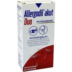Allergodil akut Duo 4ml AT akut/10ml NS (1 St)