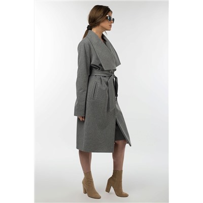 01-10002 Пальто женское демисезонное (пояс)