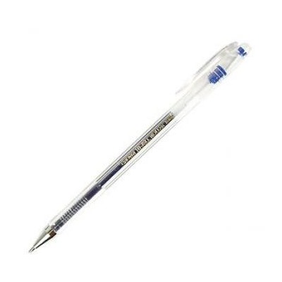 Ручка гелевая "Crown" 0.5мм синяя 0.5 HJR-500/с Crown {Корея}