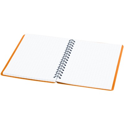 Книжка записная А6  60л. на гребне "Neon. Оранжевая" (ЗК6гр60_пл 62093, "BG") пластиковая обложка, тиснение фольгой