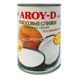 Кокосовые сливки Aroy-D, Таиланд, 0,56 л