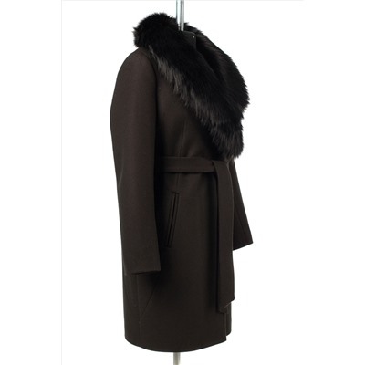 02-3080 Пальто женское утепленное (пояс)