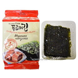 Морская капуста со вкусом корейского Кимчи Furmi Kim (10 листов), Корея, 5 г.