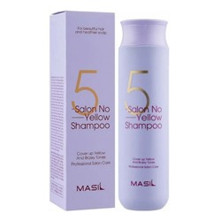 Masil Шампунь для нейтрализации желтизны волос / 5 Salon No Yellow Shampoo, 300 мл